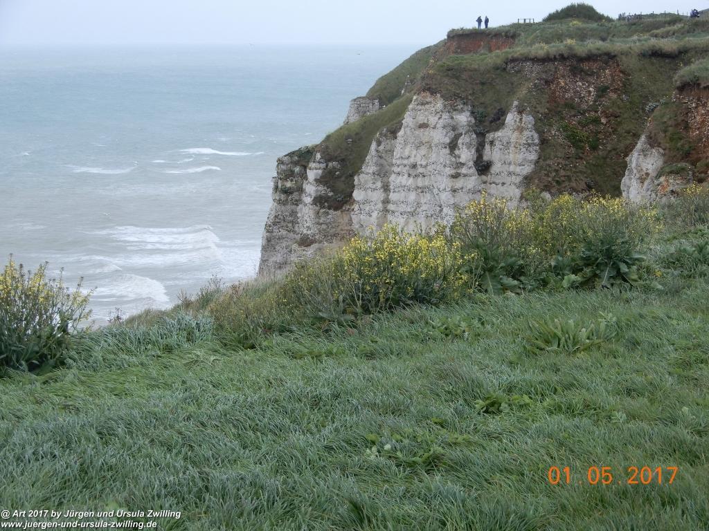 Philosophische Bildwanderung Porte d' Amont mit Fonds d'Étigue (Etretat II) - Normandie - Frankreich