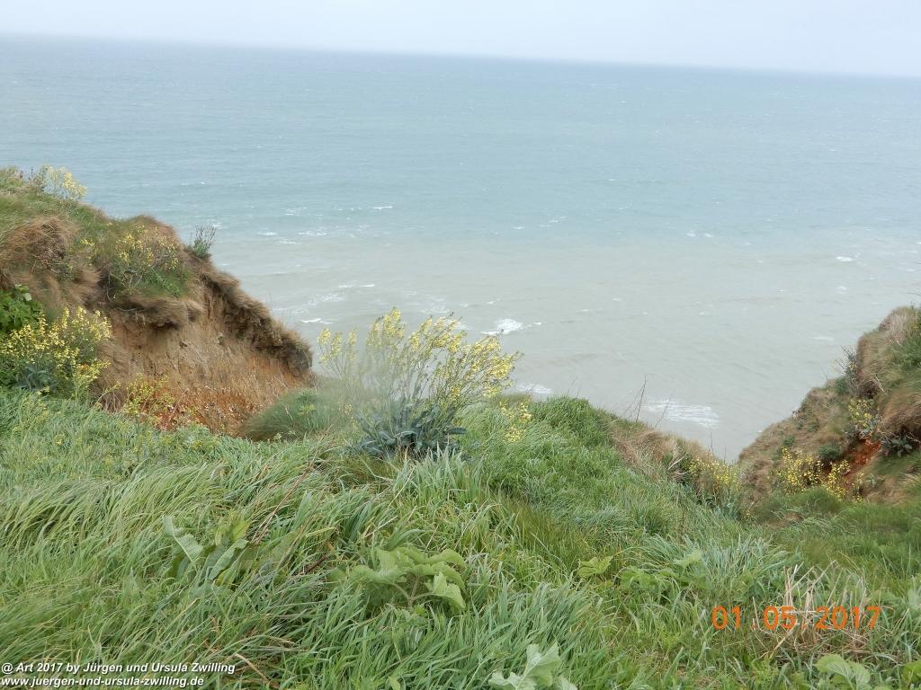 Philosophische Bildwanderung Porte d' Amont mit Fonds d'Étigue (Etretat II) - Normandie - Frankreich