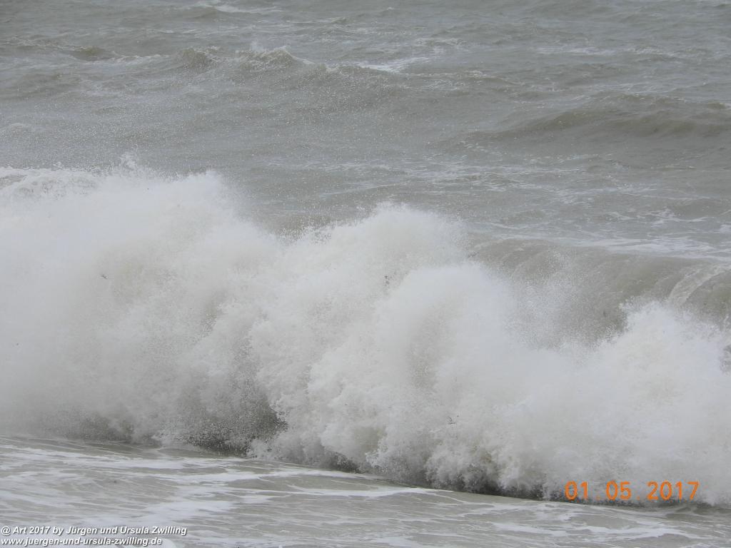 Philosophische Bildwanderung Porte d' Amont mit Fonds d'Étigue (Etretat II) - Normandie - Frankreich