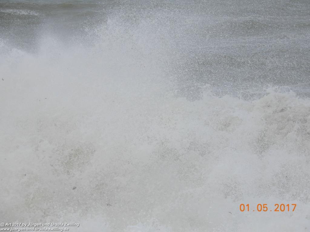 Philosophische Bildwanderung Porte d' Amont mit Fonds d'Étigue (Etretat II) - Normandie - Frankreich
