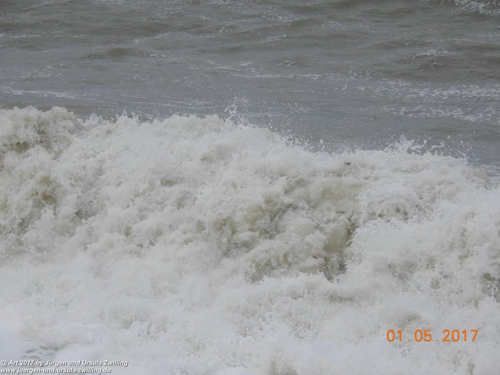 Philosophische Bildwanderung Porte d' Amont mit Fonds d'Étigue (Etretat II) - Normandie - Frankreich