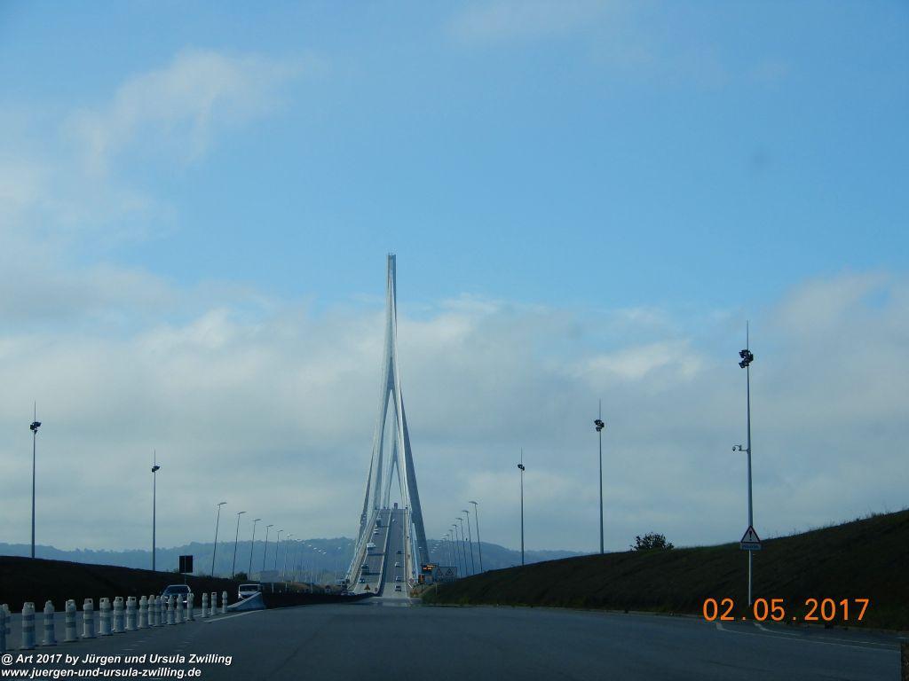 Pont (Brücke) de Normandie -Frankreich