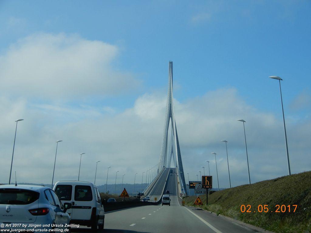 Pont (Brücke) de Normandie -Frankreich