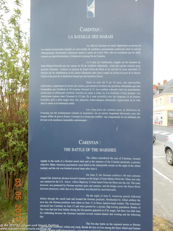 Carentan - Normandie - Frankreich
