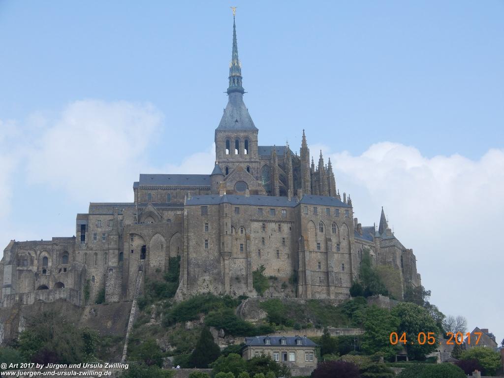 Le Mont Saint Michel - Normandie - Frankreich