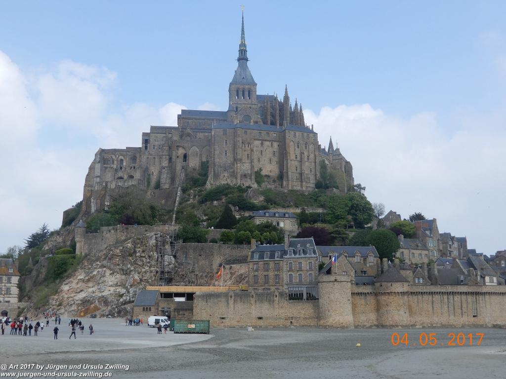 Le Mont Saint Michel - Normandie - Frankreich