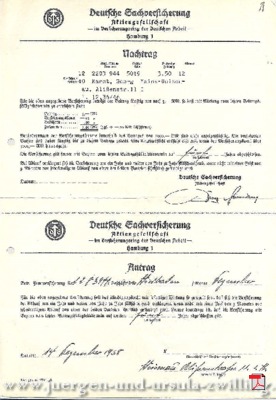 Deutsche Sachversicherung 14.09.1938