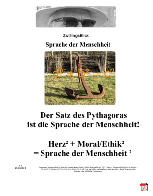 Sprache der Menschheit - Gedichte - Gedanken  - Aphorismen  - Kurzgeschichten