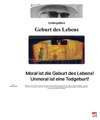 Geburt des Lebens  - Gedichte - Gedanken  - Aphorismen  - Kurzgeschichten