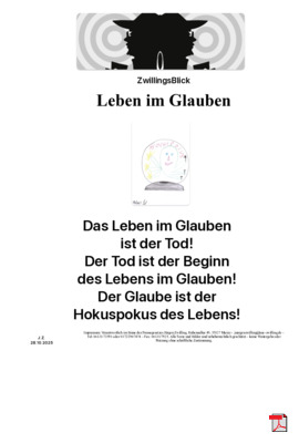 Leben im Glauben - Gedichte - Gedanken  - Aphorismen  - Kurzgeschichten