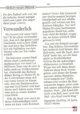 Verwunderlich - Rhein Main Presse